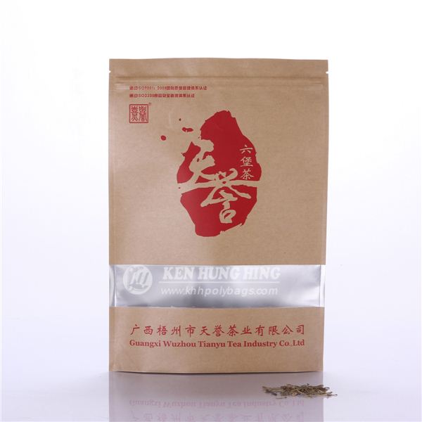 Environmentally Clear Window Kraft Paper Coffee Tea Bags