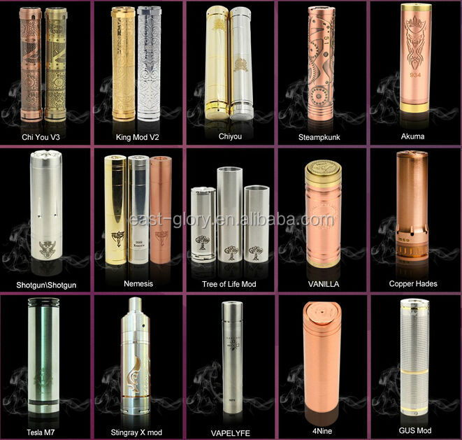 2014 newest mech mod ecig gi2 100 watt mod 1:1 clone gi2 mod high quality gi2