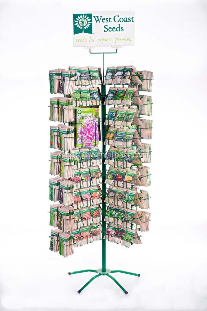 Rotating Metal White Sesame Seeds Hot Sale Display Stand Racks Buy