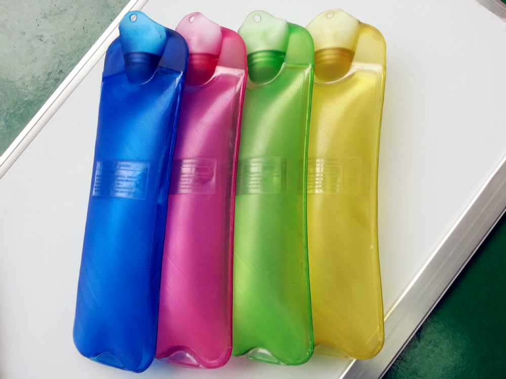Bs標準1970:2012カスタマイズされたpvc透明750ミリリットル丸い形をしたカラフルな湯たんぽ/bag( 22*18cm/0.20kgs)問屋・仕入れ・卸・卸売り