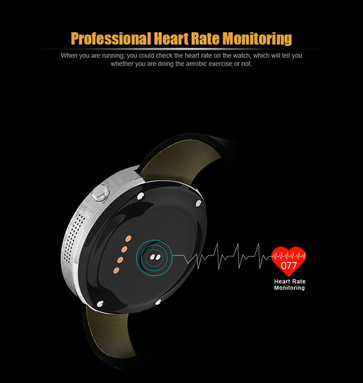 2015 New Bluetooth Smartwatches DM360 Smart watch for IOS and Andriod Mobile Phone with Heart rate monitor bluetooth Wristwatch