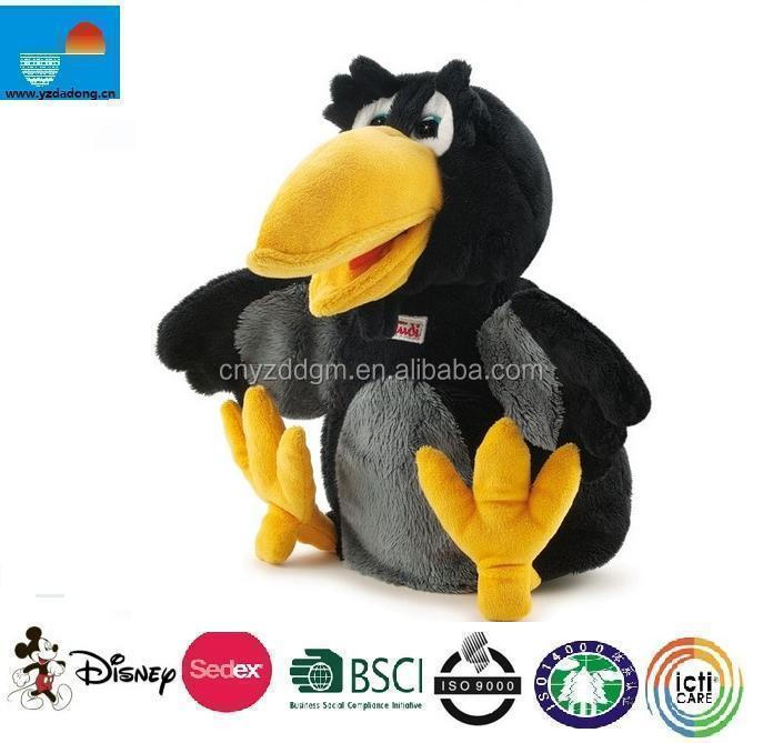 crow stuffed toy