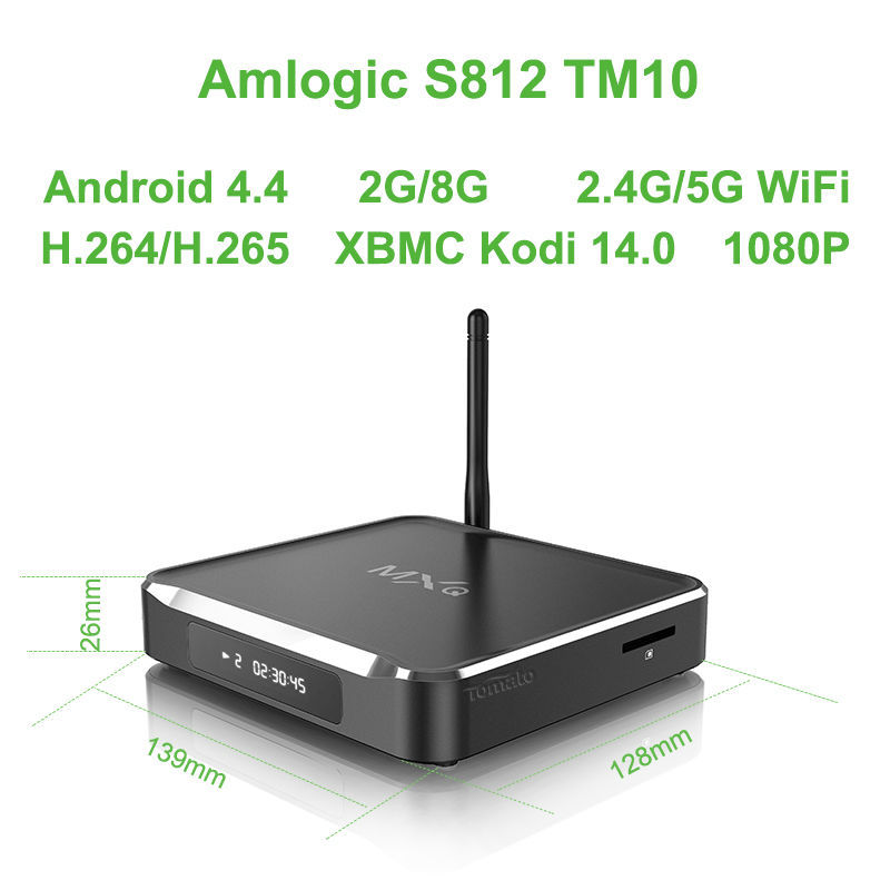 Amlogic s812 クアッドコアアンドロイド 4.4 スマート tv ボックス で すべて アルミ ハウジング kodi クアッドコアアンドロイド tv ボックス仕入れ・メーカー・工場