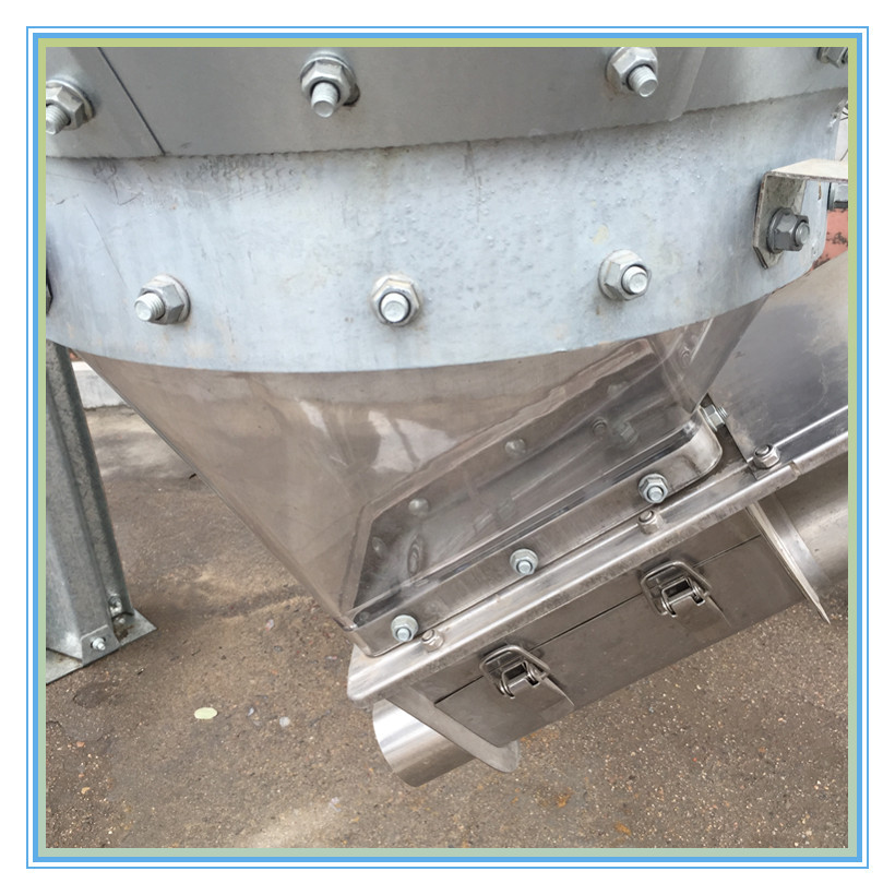 Hot Galvanized Metal Livestock Feed Bins,Poultry Feed Bins,Assembled