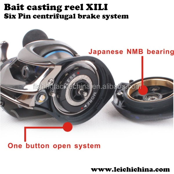 右手6.3:1ギア比baitcasting釣りリール問屋・仕入れ・卸・卸売り