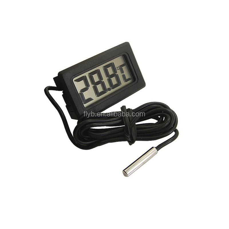 Feilong wired indoor and outdoor digital thermometer