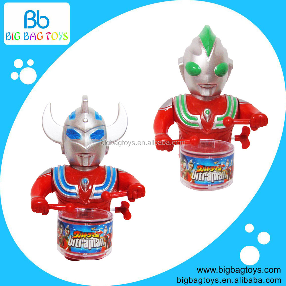 2014 high quality !! pull line fan toy with candy