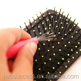 plastic handle embedded hair remover comb cleaner .jpg