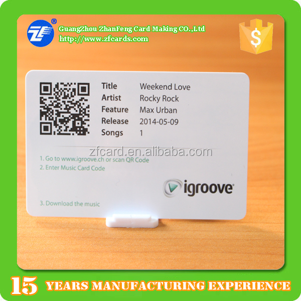 Customized Design Business Card With Wechat Qr Code Buy Business Card