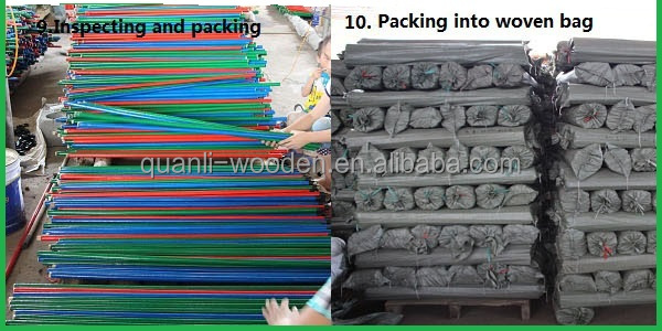 広西チワン族自治区pvcコーティングされた木製のモップハンドルスティックを洗浄するための製品問屋・仕入れ・卸・卸売り