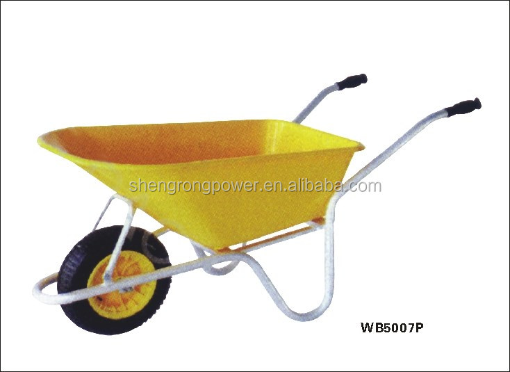 high quality wb5007p wheel barrow, 16"x4.00-8 wheel