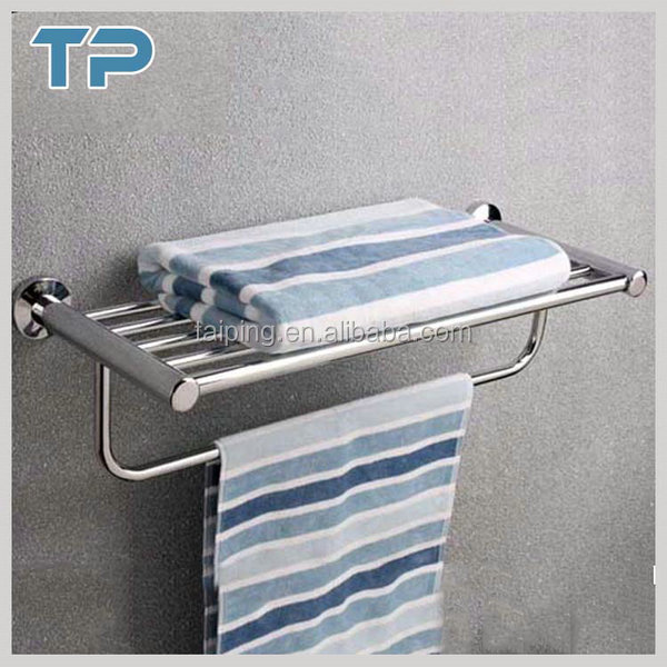 トップ販売のプロのデザイン2014年中国卸売金属ステンレス鋼の浴室の棚仕入れ・メーカー・工場
