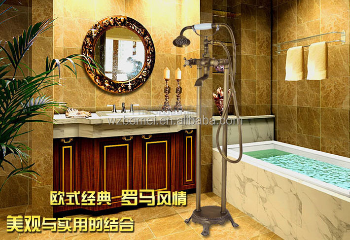 古典的なアンティーク真鍮フロアスタンディングタイプトイレのハンドシャワー仕入れ・メーカー・工場