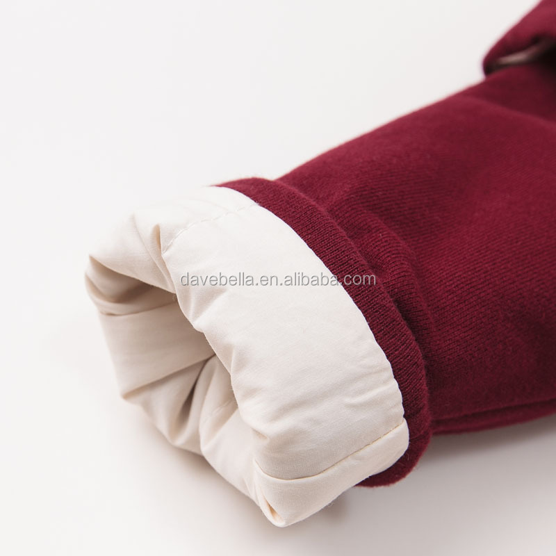 ブティックベビーdb2755davebella2015冬暖かいコート生き抜くバビ綿入れコートの赤ちゃんの服の女の子仕入れ・メーカー・工場