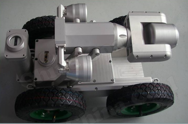 Underwater Robotic Crawler Robot Sewer Inspection Cameras 