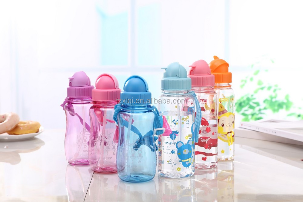 350 ml Double-Handle Baby Water Bottle w/ Straw » THE LEADING