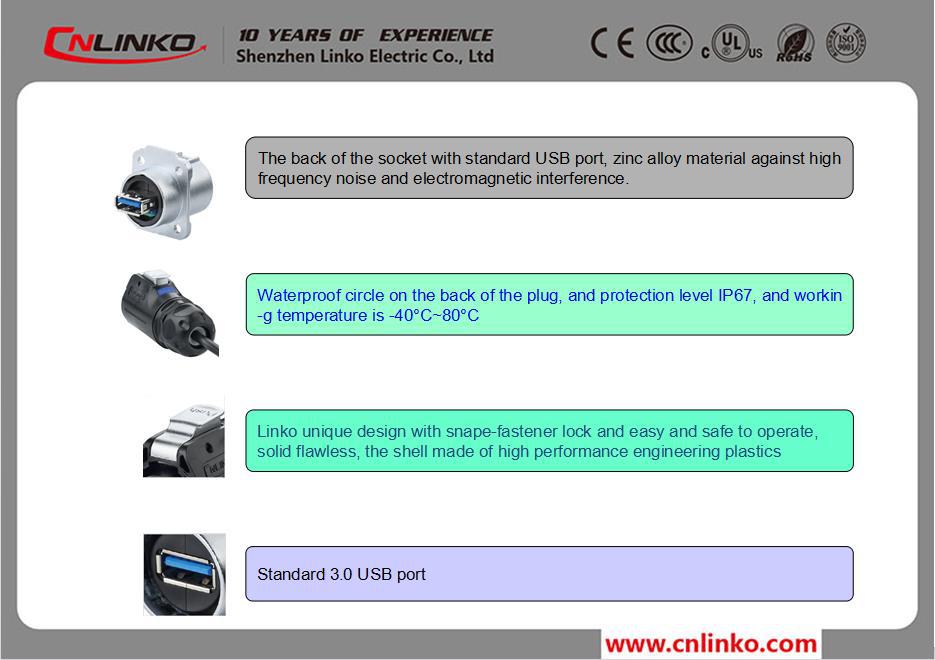 最新のusb3.0トップレベルタイプaコネクタusbデータリンクコネクタとusbコネクタ高速仕入れ・メーカー・工場