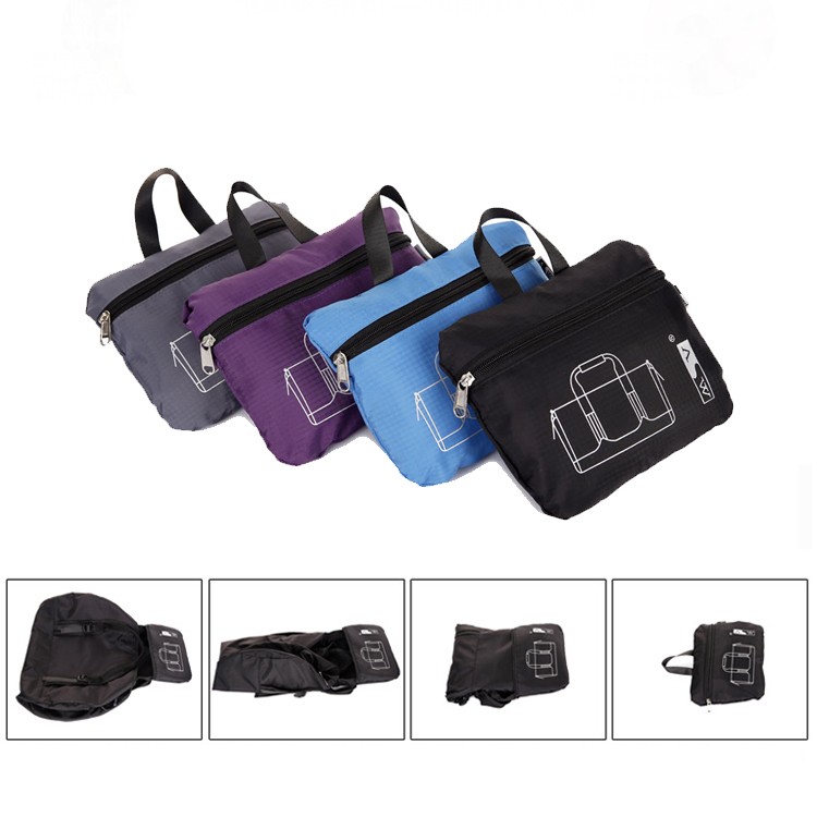2016 Made in china lingtweight nylon cheap foldable travel bags