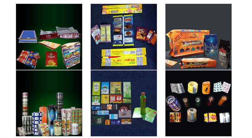 mini transparent printed frozen food pouches