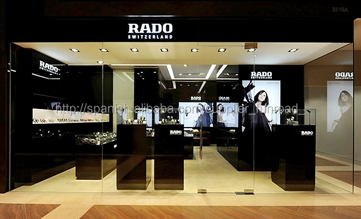 Para tiendas joyeria relojeria con Mostradores kioscos mesas
