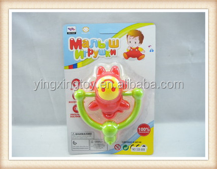 赤ちゃんガラガラおもちゃ、 プラスチック製のかわいい猿の赤ちゃんの手首ガラガラきしむおもちゃ問屋・仕入れ・卸・卸売り