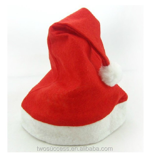 christmas hat Red and White Deluxe Father Christmas Party Santa Claus Hats .jpg