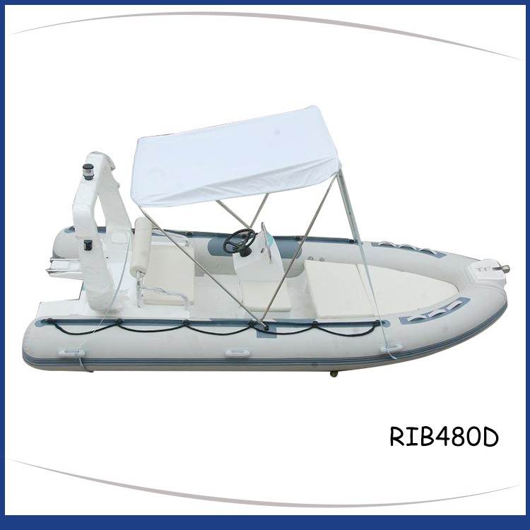 4.8M RIGID INFLATABLE BOAT RIB480D-9