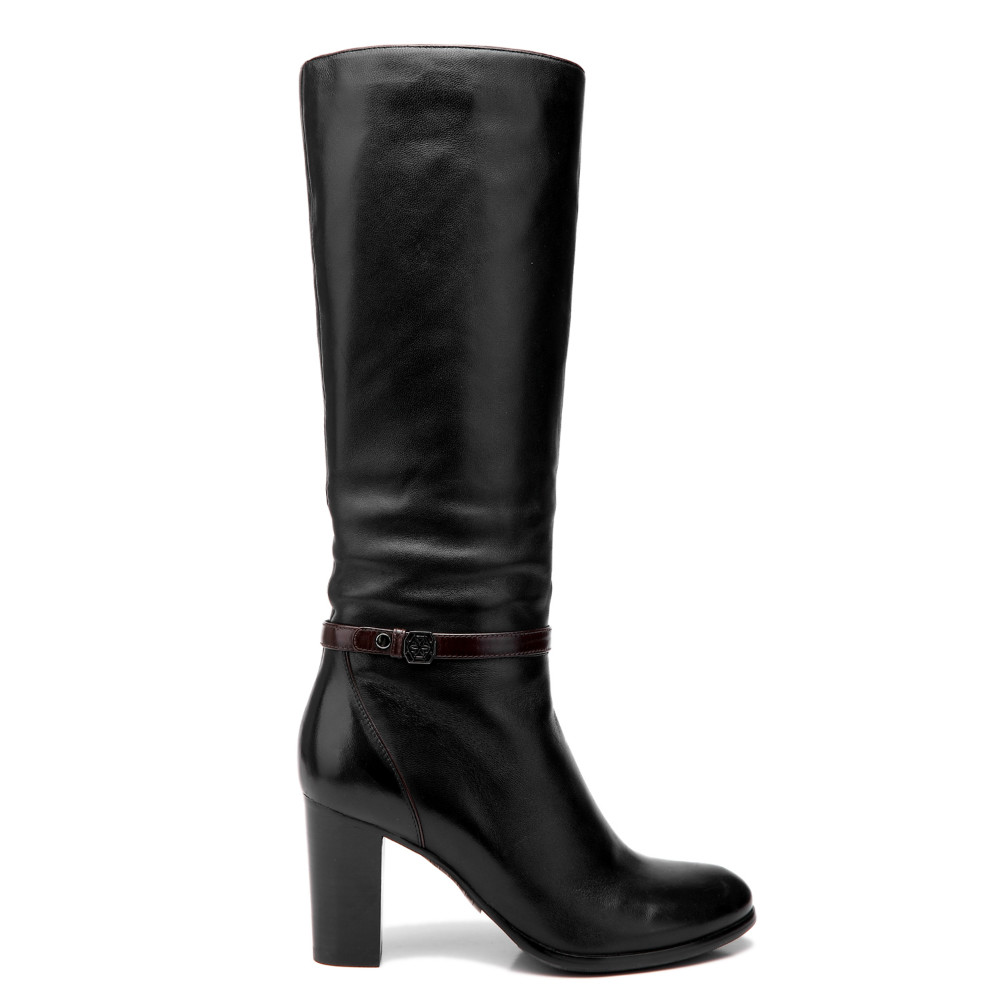 女性の本革の膝のブーツ2015新しいスタイルのブーツ仕入れ・メーカー・工場
