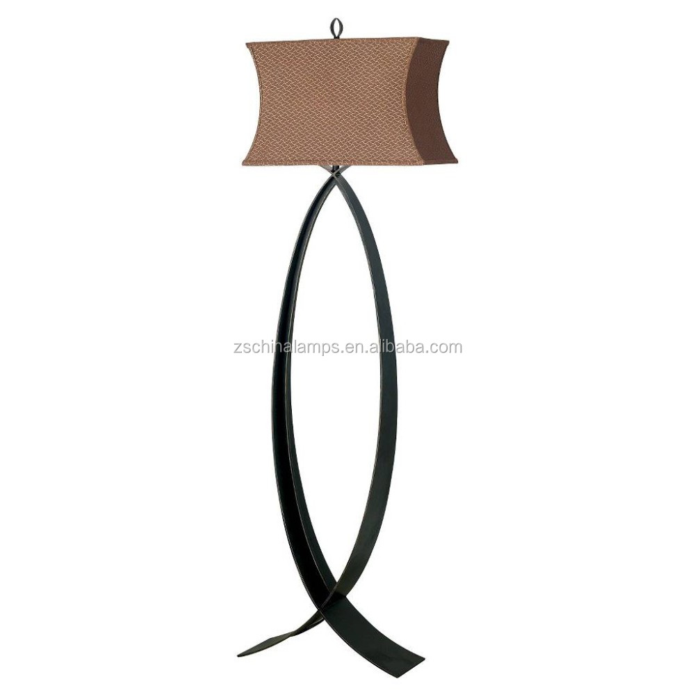 2017 hotel decoratieve metalen en houten vloerlamp 3 benen met ...