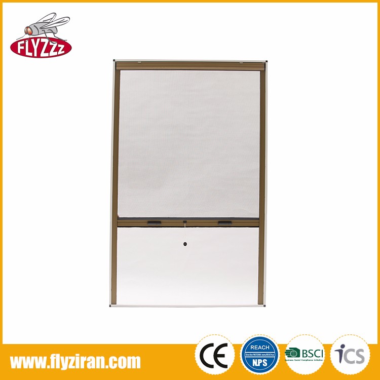 DIY design one way vision window screen type up roller aluminium mosquito screen windows