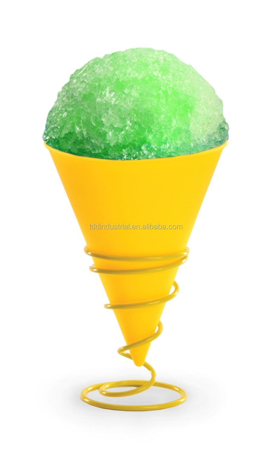 green snow cone