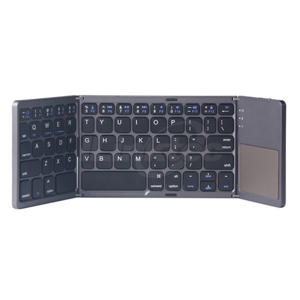 New Design Mini Folding Keyboard With Touchpad Combo Bluetooth Foldable