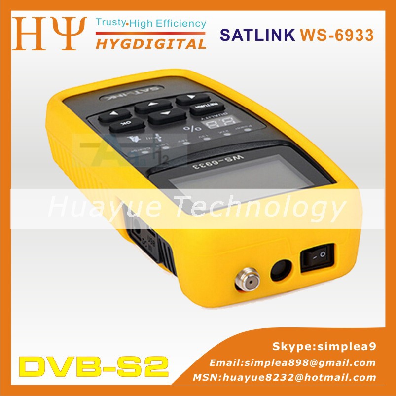 WS6933 terrestrial signal finder& digital satellite finder meteOriginal Satlink WS-6933 DVB-S2 FTA C&KU Band WS6933 Satlink 6933