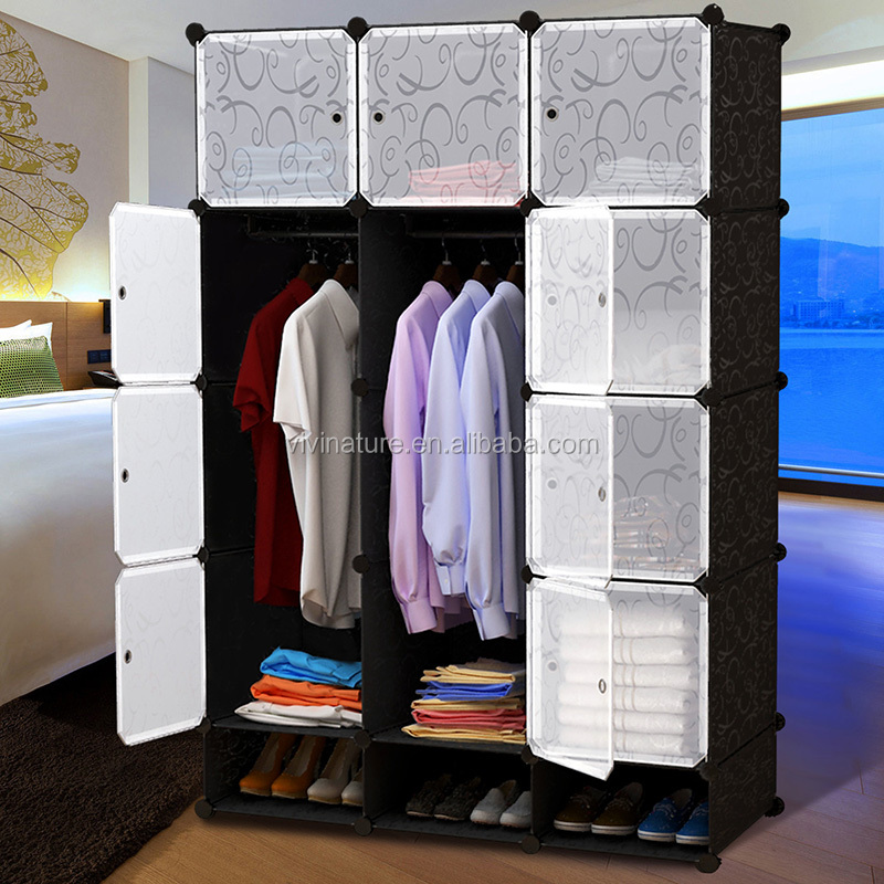 diy 12 cube portable closet storage