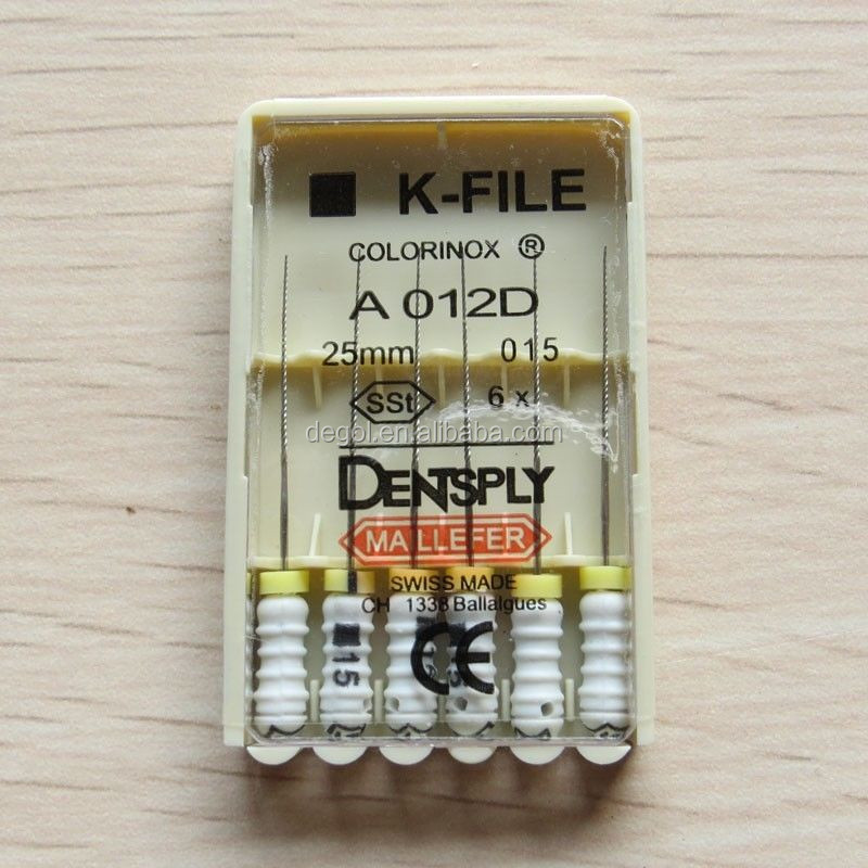 熱い販売の歯科dentsply歯科k個根管ファイル仕入れ・メーカー・工場