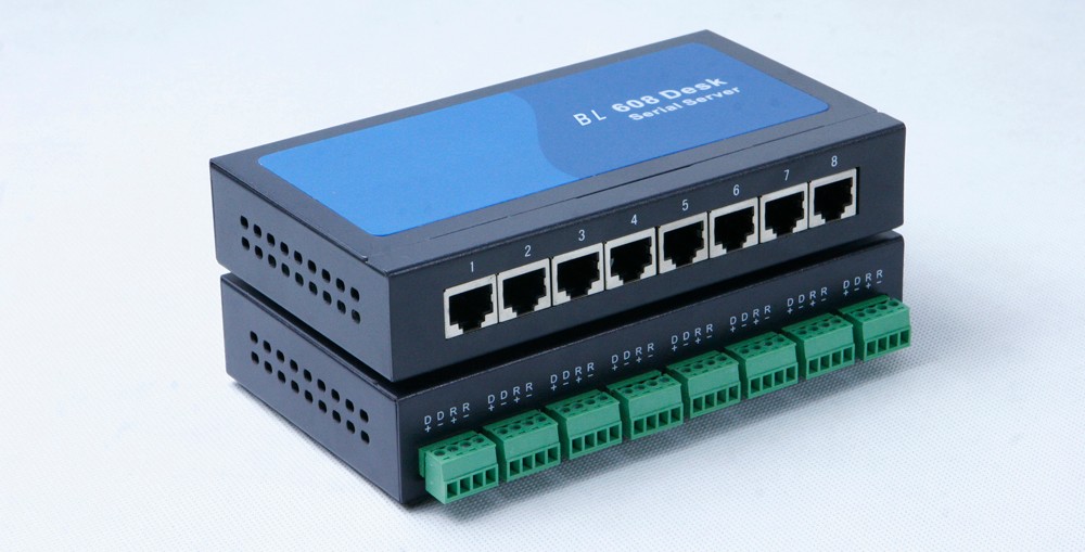 8 Port Serial Rs232 To Tcp Ip Converter Module Serial Device