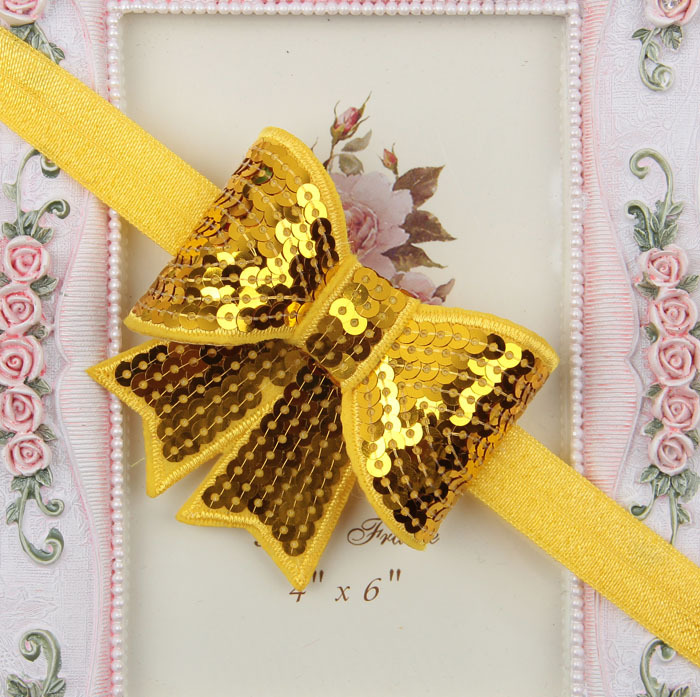 новый блеск блесток немного развеселить волос лук hairbands ребенка девушка новорожденных мягкой стрейч ободки 20pcs/lot drop Доставка новый блеск блесток немного развеселить волос лук hairbands ребенка девушка новорожденных мягкой стрейч ободки 20pcs/lot drop Доставка