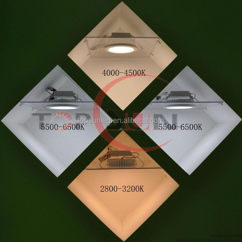 安価な82015インチ凹型ledダウンライト器具、 15w18w25wダウンライトled、 安い家庭用のledライト調光ダウン問屋・仕入れ・卸・卸売り