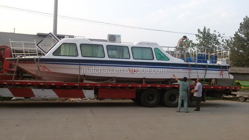 安い価格13メートル軍事生存ヨットのボート販売のためのグラスファイバー仕入れ・メーカー・工場