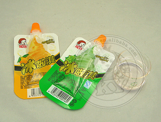 Grape/Orange Flavor Fancy Suction Nozzle Fruit Jam Candy