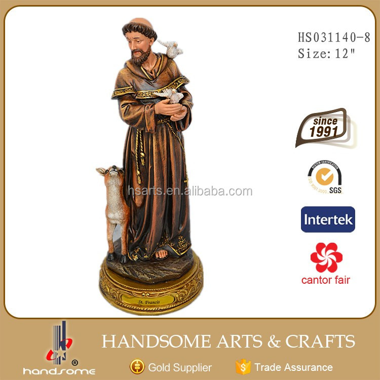 picture of religious items saint francis statues