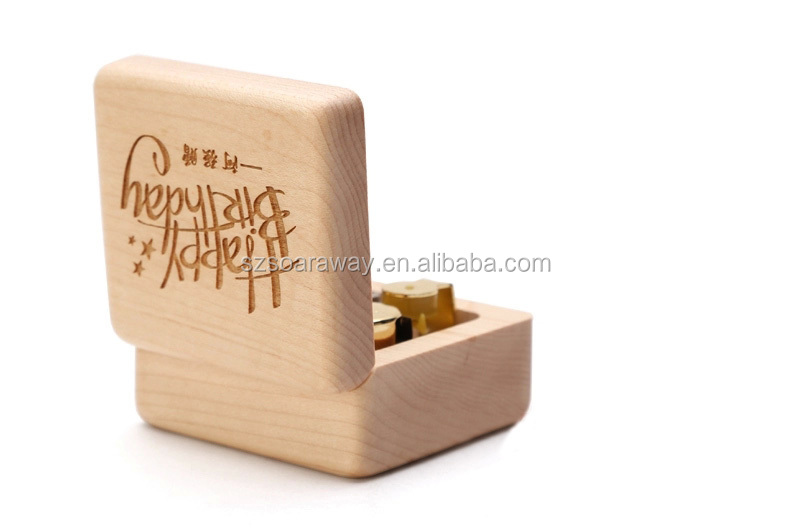 熱い販売の新しい卸売安いオルゴール音楽木製オルゴールboxで実用的な創造的な誕生日の贈り物問屋・仕入れ・卸・卸売り