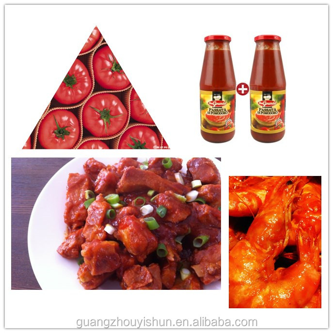 tomato puree in drum