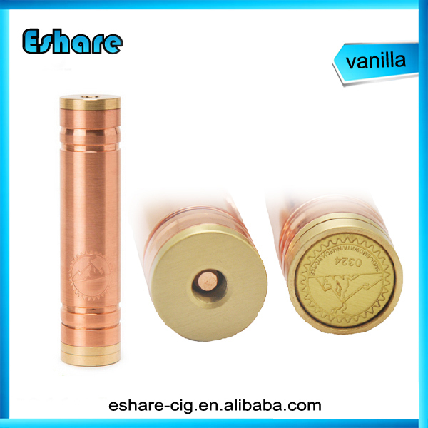 2014 High Quality Red Copper Vanilla Mod 1:1 Clone vanilla mechanical mod !!!