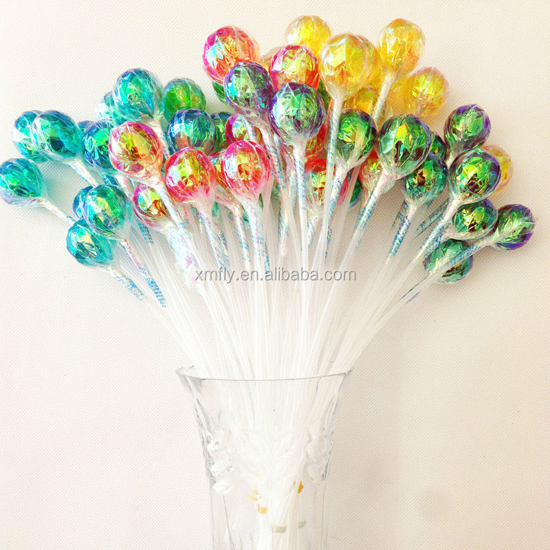 Starry Sky Rotating Round Lollipop Sticks Hard Candy