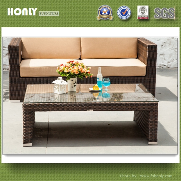 Morden rattan sofa furniture set metal frame rattan sofa outdoor furniture