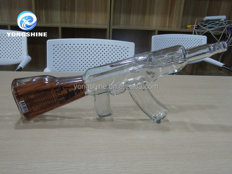 Ak-47銃型のガラス瓶仕入れ・メーカー・工場