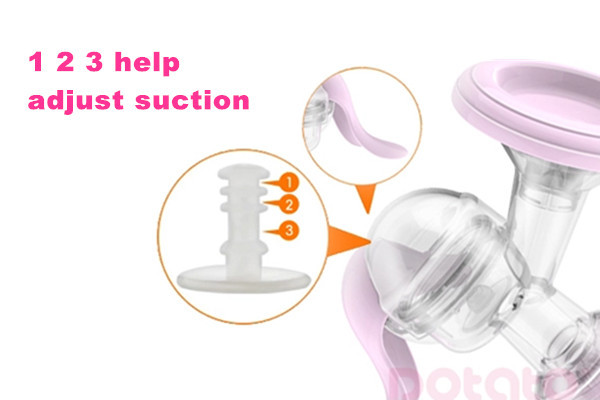 新しいデザインポテト手動搾乳器乳房の吸引ポンプ 問屋・仕入れ・卸・卸売り