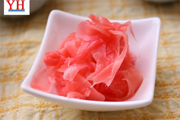sushi ginger slice with good quality