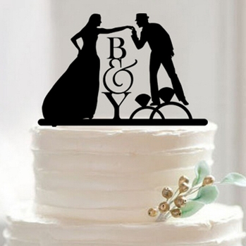 Acrylic-Wedding-Cake-Topper-Silhouette-M